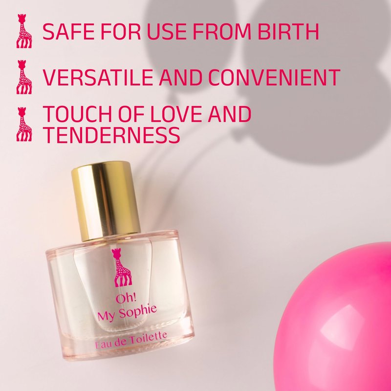 Sophie la girafe Oh! My Sophie, Eau de Toilette | Fresh, Raspberry & Floral Scent (50 ml or 1.7 fl oz)