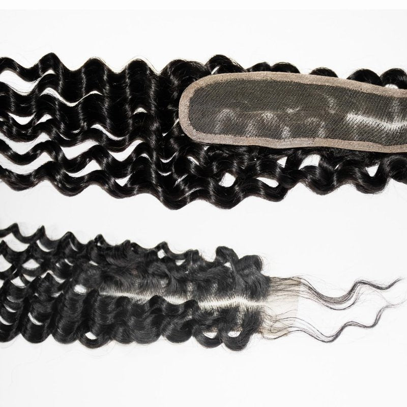 2x6 Kinky Straight Lace Closure Brazilian Human Hair Coarse Italy Yaki Closure 6x2 Frontal For Black Women Pre Plucked Natural Black (2x6 kinky straight closure, 14inch)