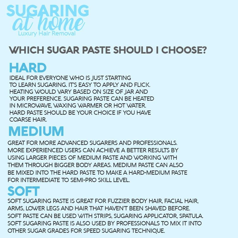Sugaring Paste Soft for Legs and Bondage Technique + Applicator