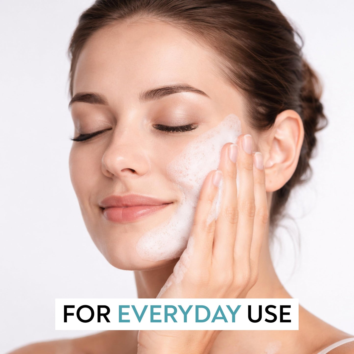 Demodex Eyelid Cleanser Foam | Extra Strength Tea Tree Oil Formula | Daily Face Wash For Eyelash, Demodex, MGD, Stye Eyes, Eye Irritations & Skin Dryness, 3.38 fl oz (100ml)