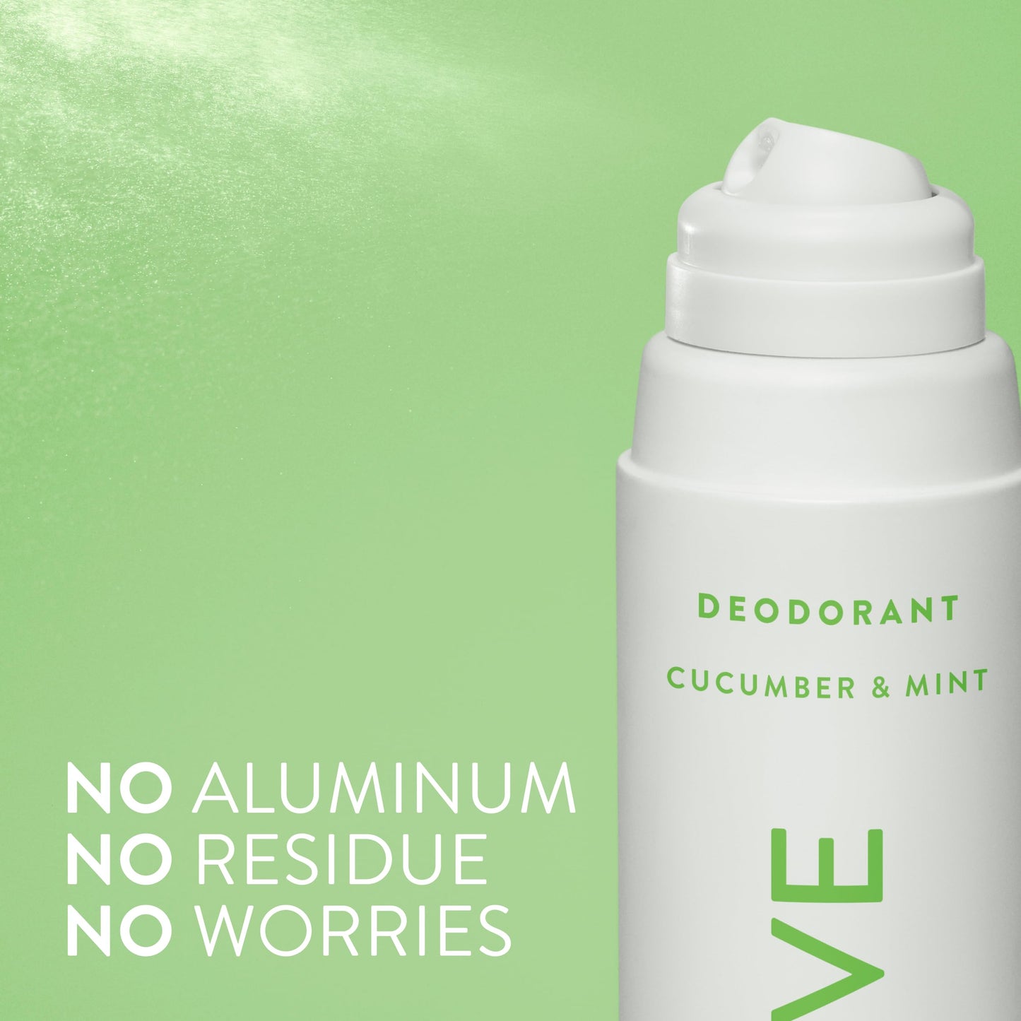 Native Deodorant & Body Spray, Cucumber & Mint, 72-Hour Odor Protection for Underarms & Body, Aluminum Free, Quick Drying, 3.5 oz