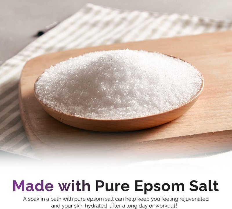 Spa Luxetique Bubble Bath Set - Foaming Epsom Salt Bath with Chamomile & Lavender | 3 Pack, 49.8 fl oz