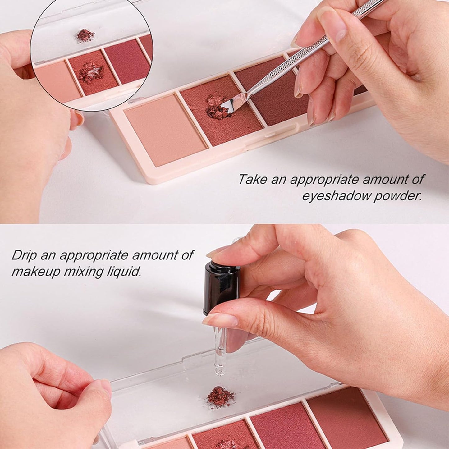 Mixing Liquid Waterproof Clear - Cosmetic Thinner & Eyeshadow Sealer | 9ML Color Enhancer
