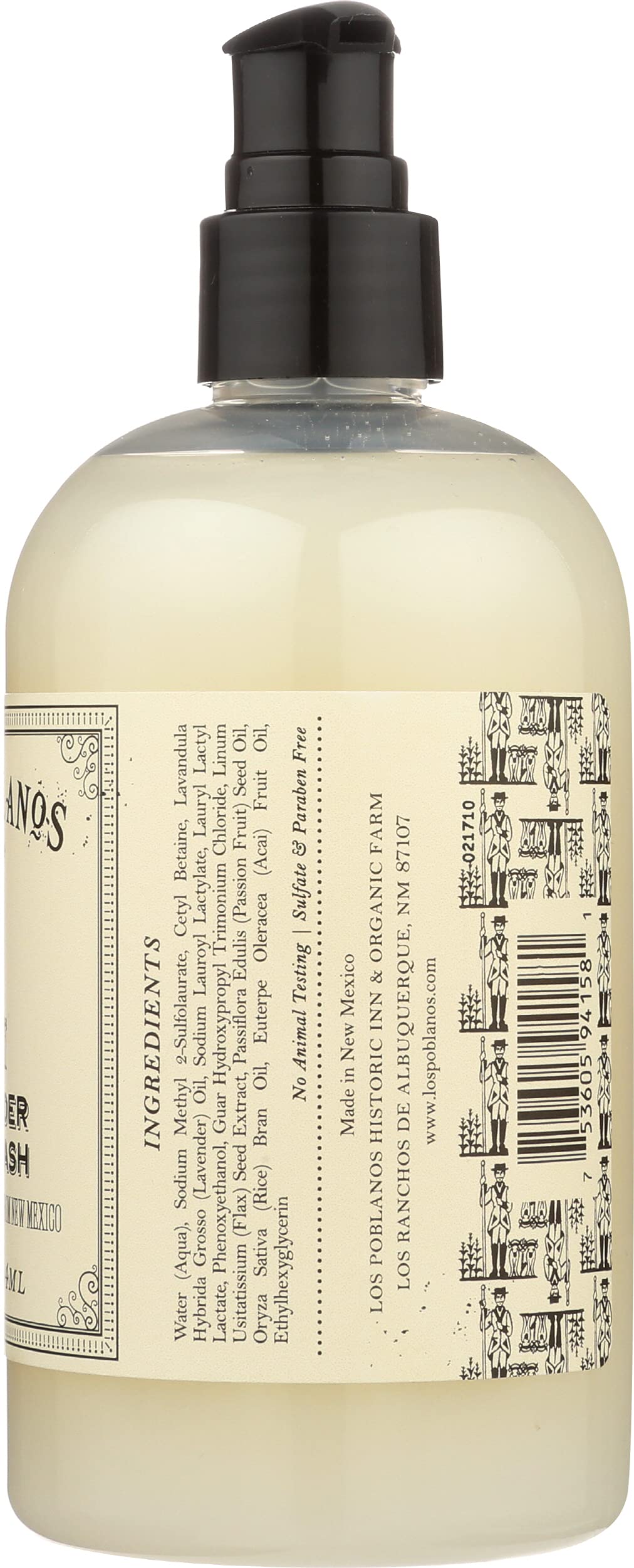 Los Poblanos Body Wash, 12 OZ