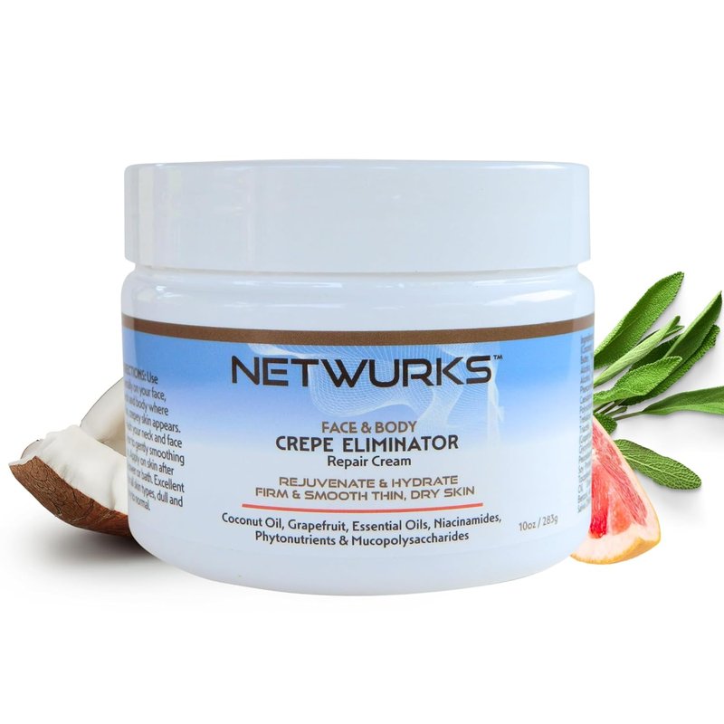 Rejuvenating Hydrating Cream for Dry Skin - Firm & Smooth | 10 Ounces