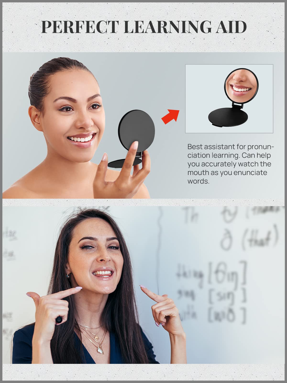 Getinbulk 72 Pcs Compact Mirrors Bulk, Round Pocket Mini Folding Makeup Mirror for Purse(4-Color)