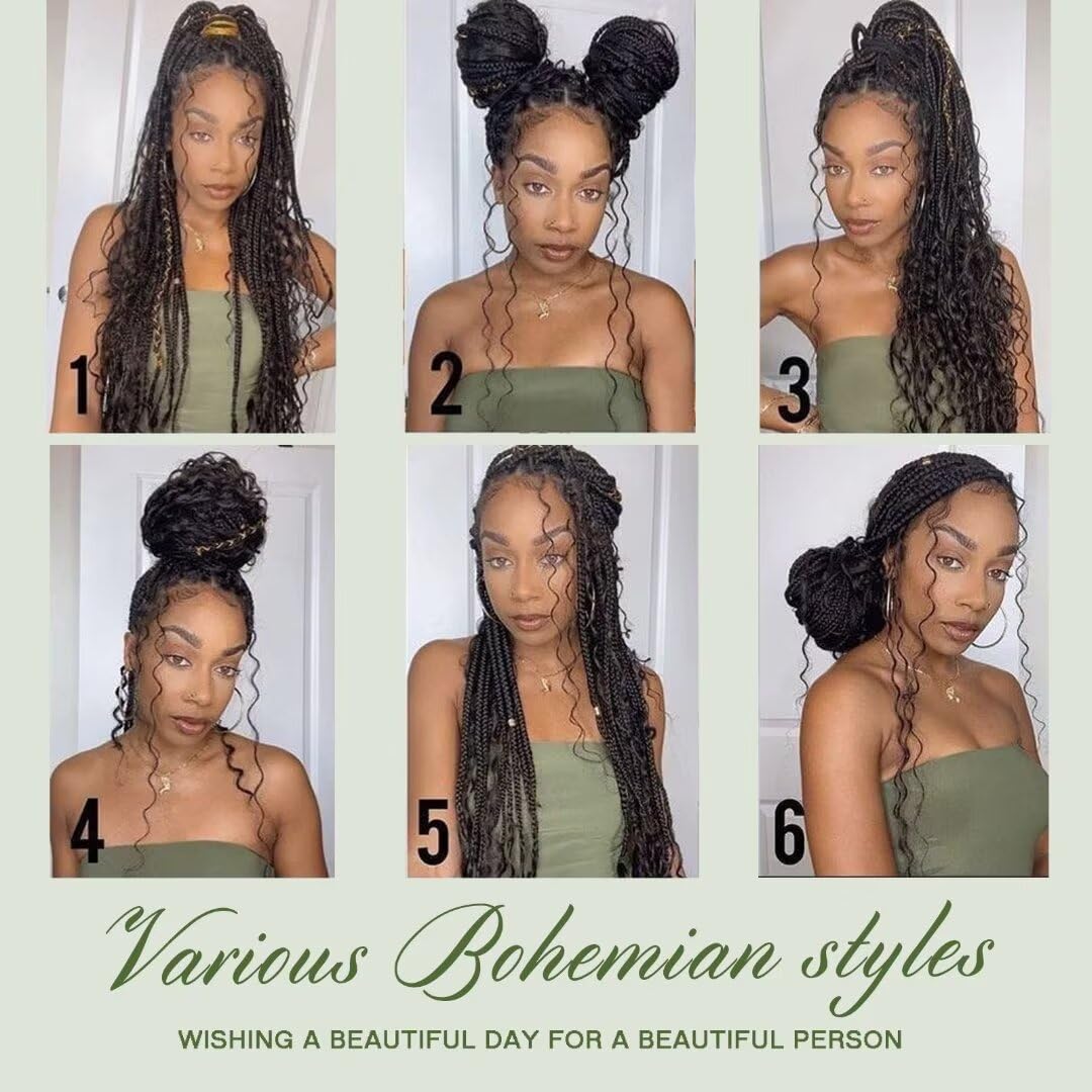 Deep Wave Bulk Human Hair for Braiding Highlight Micro Braiding Hair for Boho Braids Faux Locs Boho Knotless Braids Human Hair Braiding Hair No Weft 2Bundles(22inch, #P4/27)