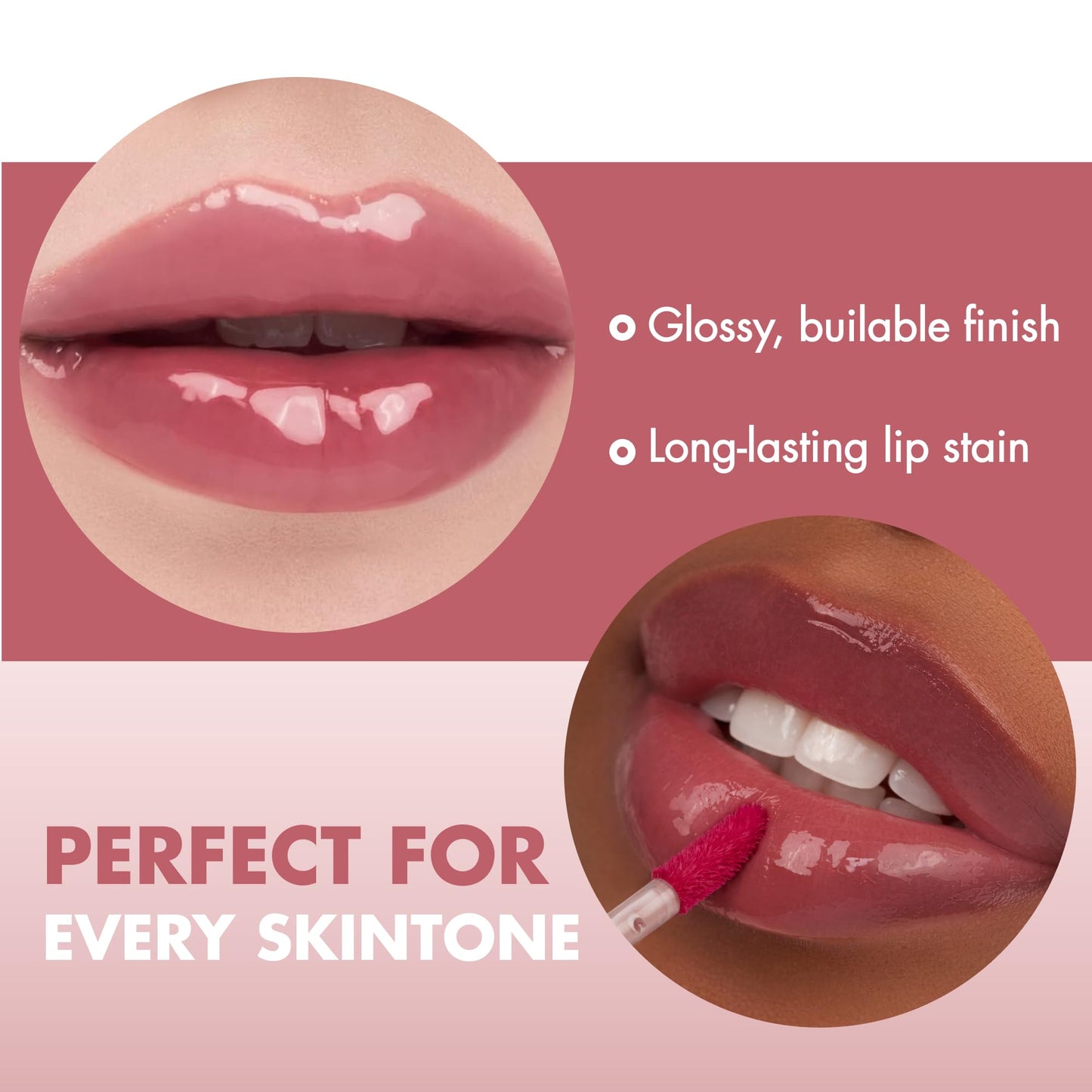 rom&nd The Juicy Lasting Tint | Korean Lip Tint | High Shine Finish | Hydrating & Plumping Effect | Fig Fig Rosy Plum
