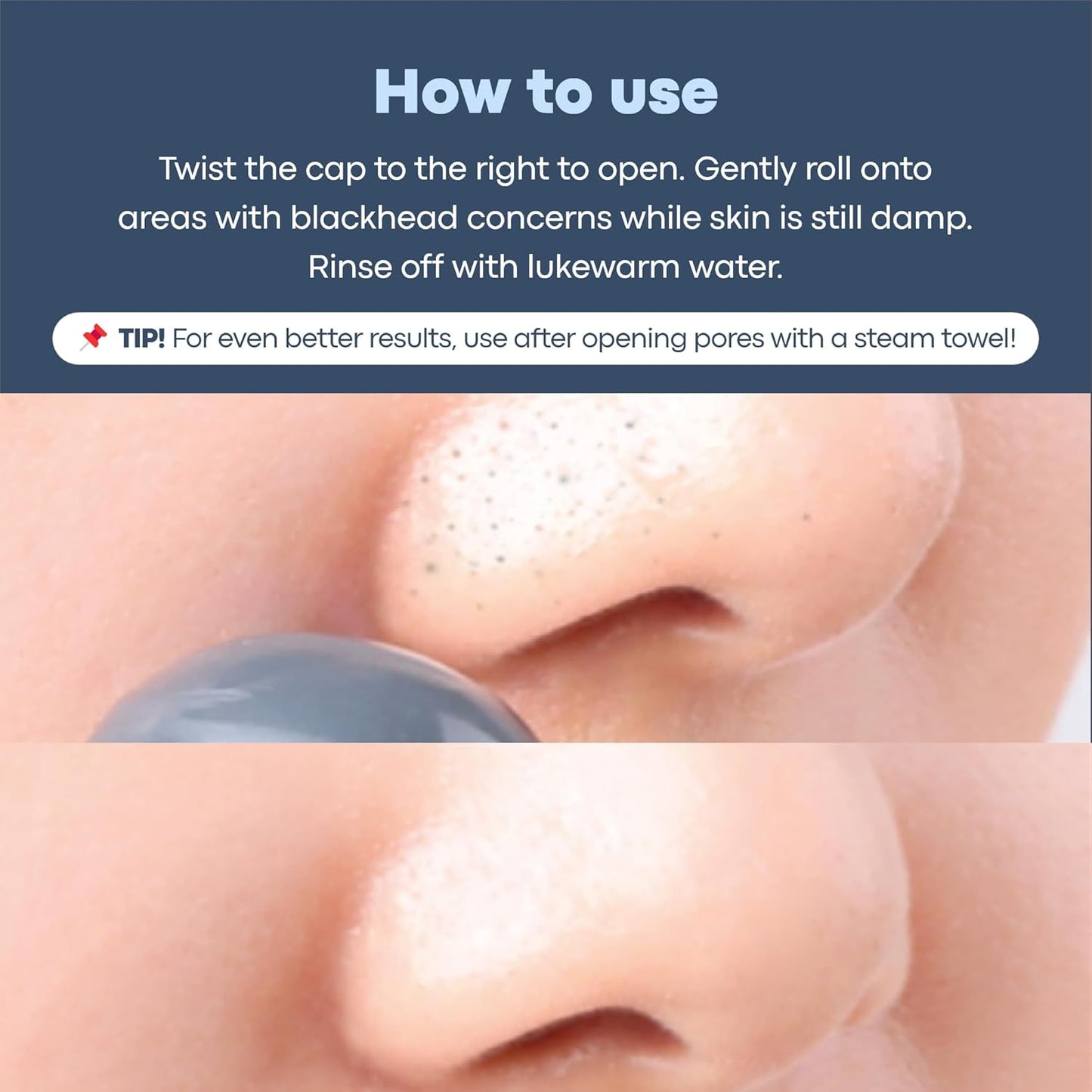 TONYMOLY Tako Pore Blackhead Remover - Charcoal & Dead Sea Salt Exfoliator for Pore Cleansing | 0.8 oz
