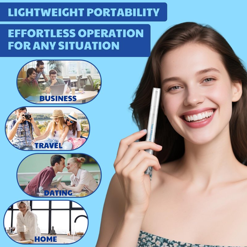 KTSAY Teeth Whitening Pen - Effective Stain Removal Teeth Whitening Gel