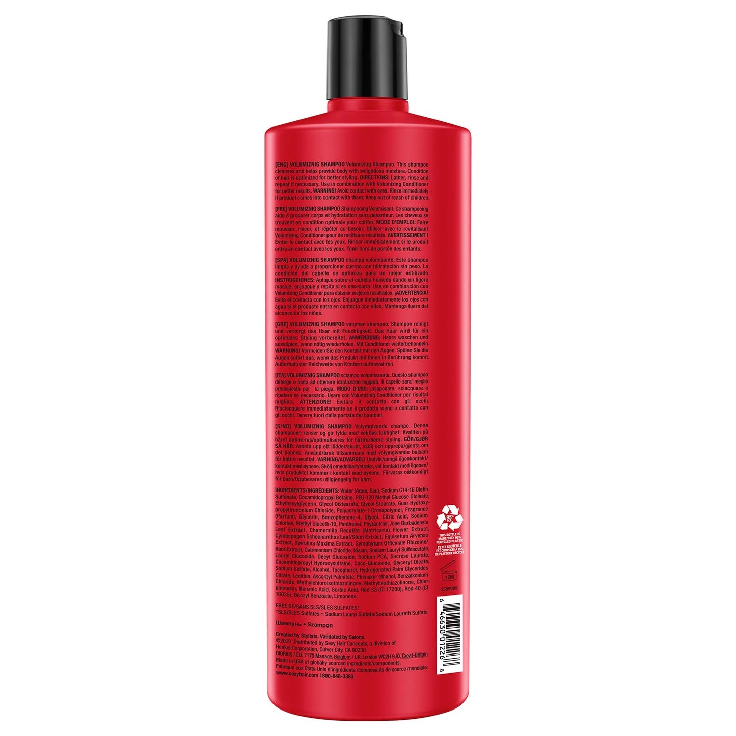 Big Volumizing Shampoo & Conditioner - Moisture & Hydration | Sulfate-Free for All Hair Types