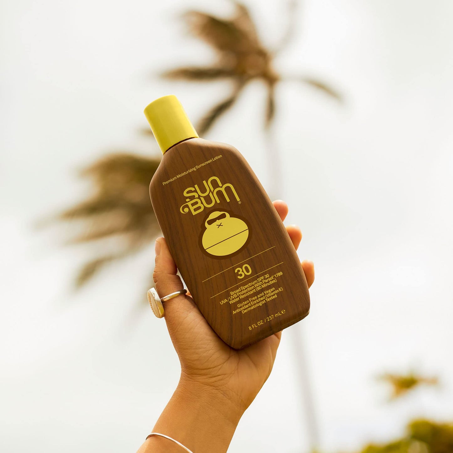Sun Bum Sunscreen Lotion, SPF 30 | Original Scent | Vitamin E | Hawaii Compliant | 8 oz Pack of 2