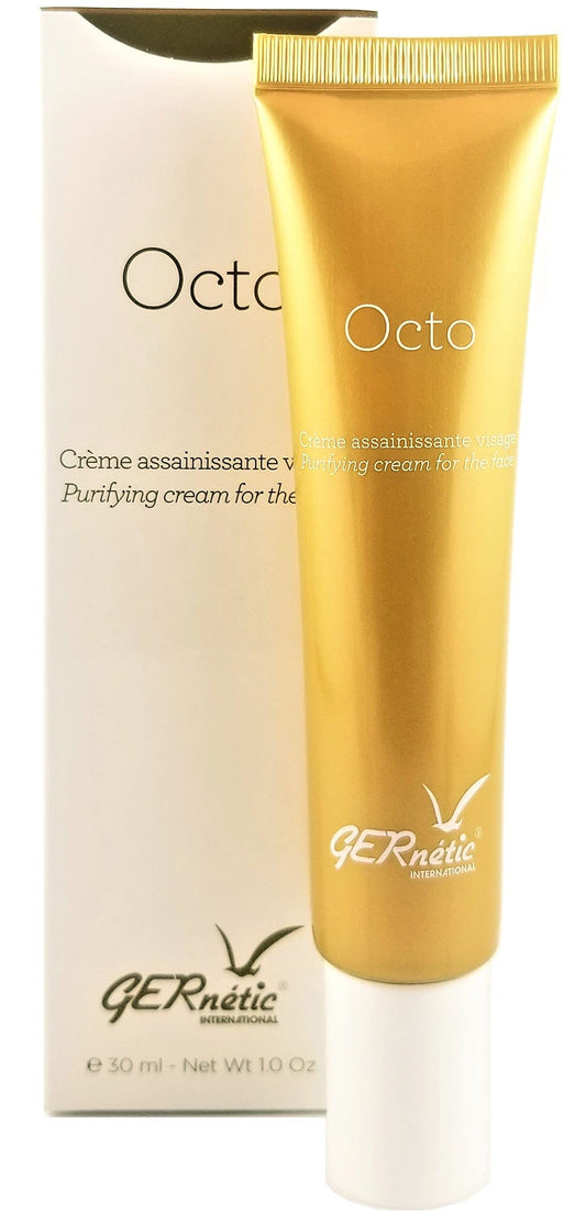 Gernetic Octo Purifying Cream, Deep Pore Cleansing Treatment for Blackheads and T-Zone Impurities, 30ml / 1oz