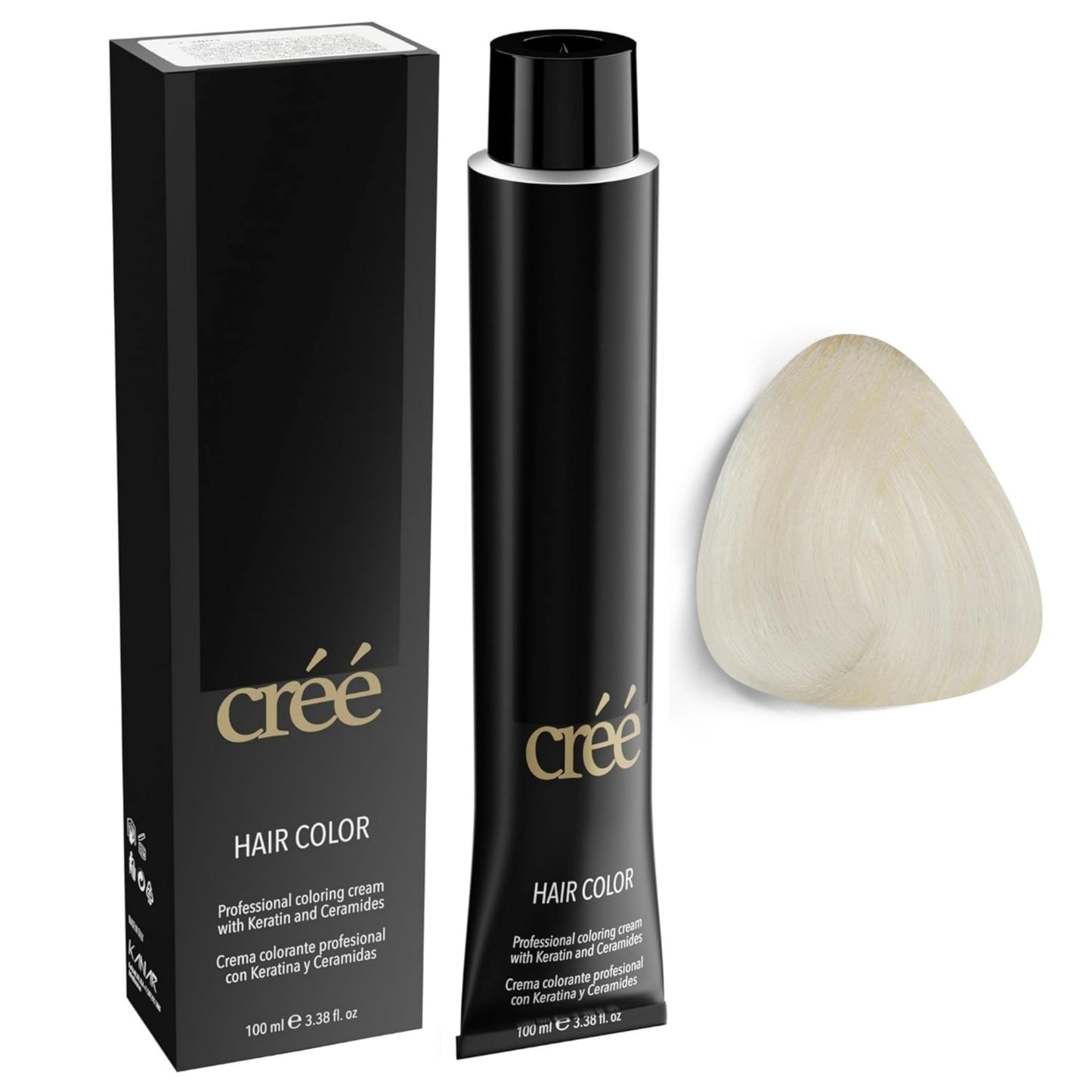 Cree Professional Superlightener Series Permanent Hair Color - Long Lasting, Rich Vibrant - Gray Coverage 100ml - 3.4 fl.oz.