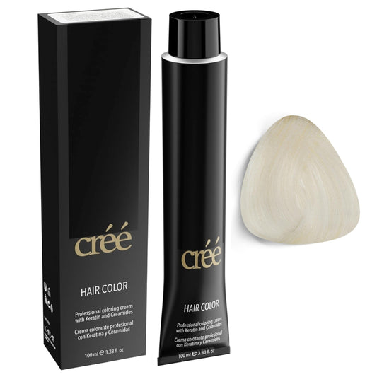 Cree Professional Superlightener Series Permanent Hair Color - Long Lasting, Rich Vibrant - Gray Coverage 100ml - 3.4 fl.oz.