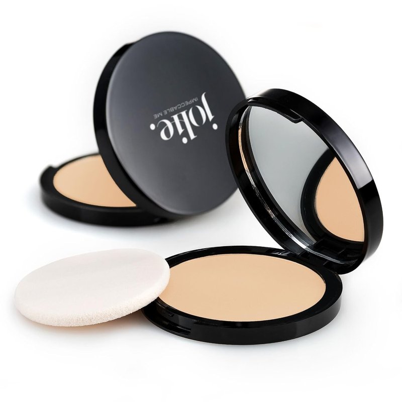 Jolie Pressed Powder Foundation - Dual-Activ Matte Finish | Cream Beige