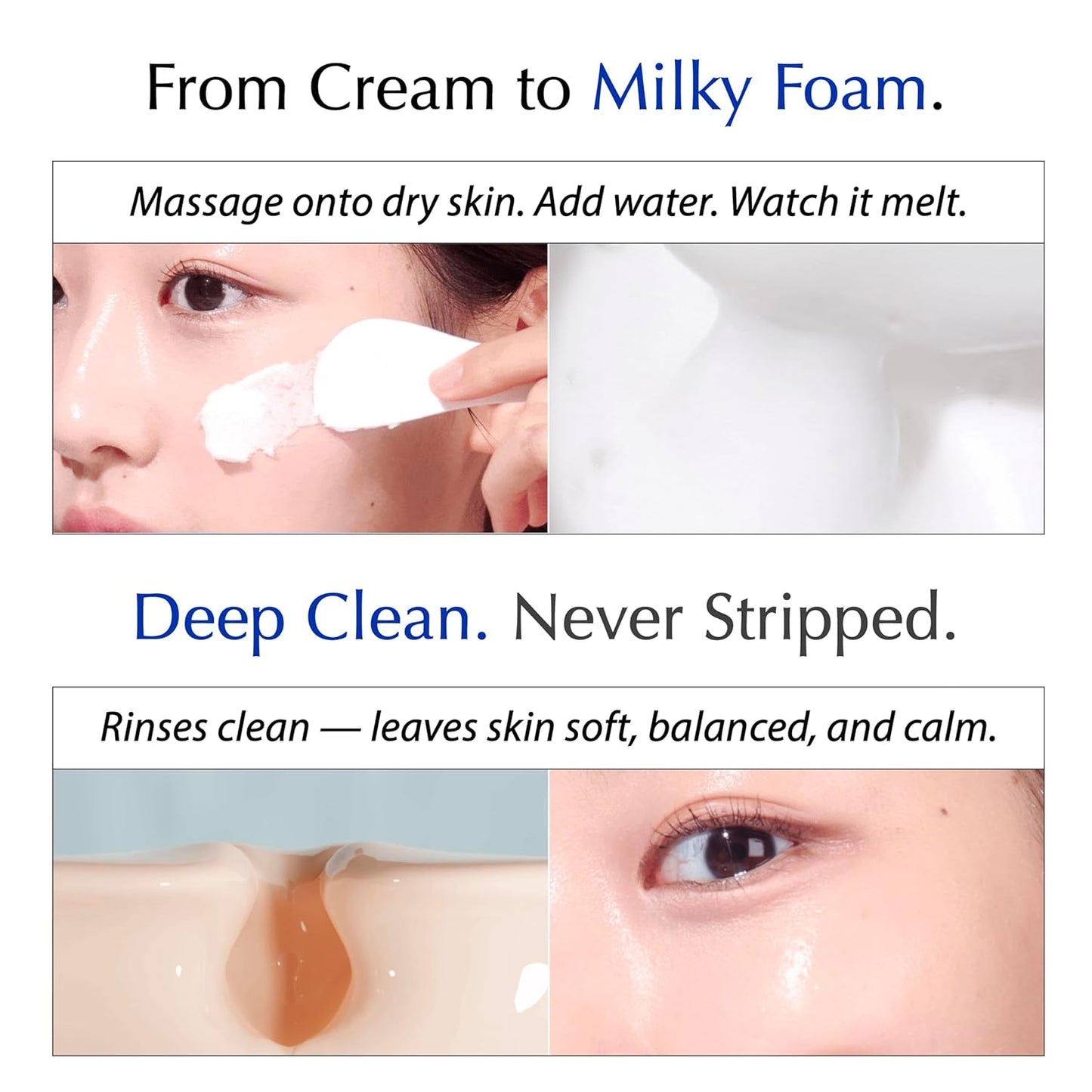 MSM Sulfur Deep Pore Cleanser | Low pH Face Wash for Sensitive Skin - Pore Reset Formula
