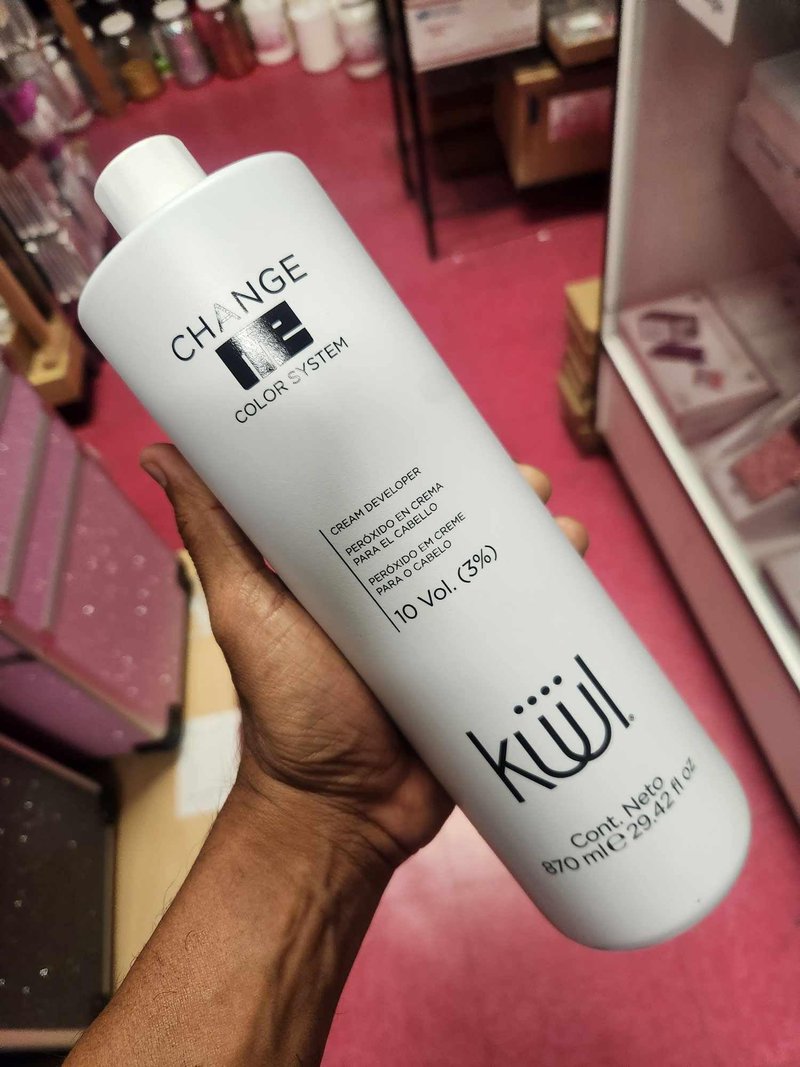 Küül Change Me Peroxide 10 Volume 29.42 floz Color System Crema para el Cabello white