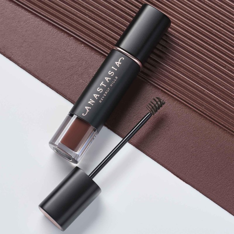 Anastasia Beverly Hills Volumizing Tinted Brow Gel - Lightweight Buildable Volumizing Brow Gel for Natural Tint, Fullness & Definition with Long-Wearing Up to 24-Hour Hold - Taupe