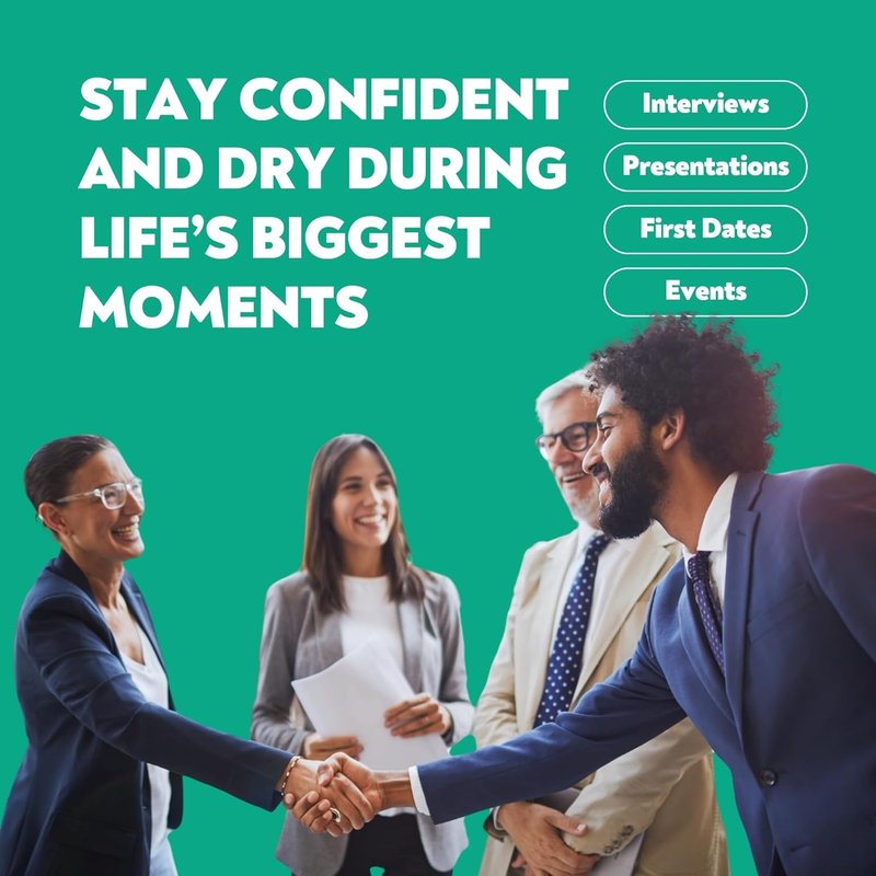 ZeroSweat Antiperspirant Deodorant - Clinical Strength Hyperhidrosis Treatment | Reduces Armpit Sweat (2 Pack)