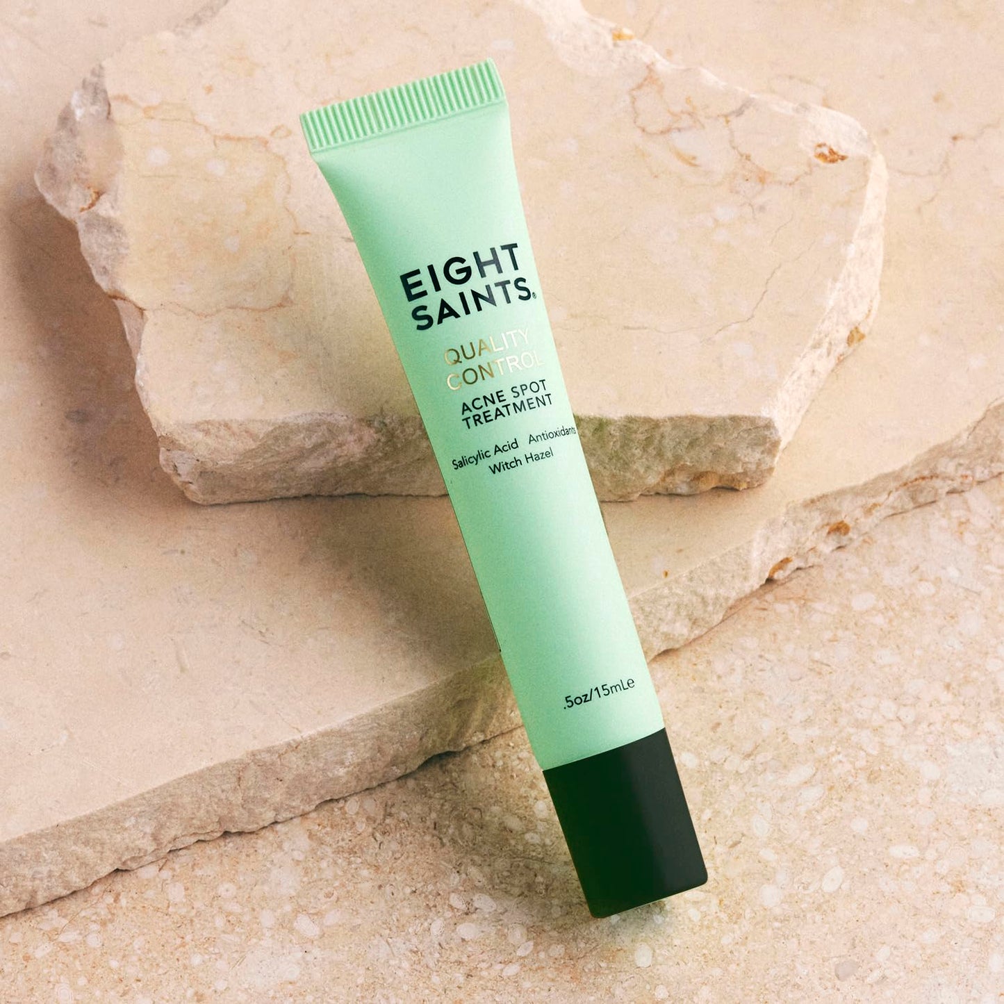 Eight Saints Quality Control Acne Treatment For Face Pimples and Zits with 2% BHA Salicylic Acid, Witch Hazel, and Antioxidants, Acne Spot Treatment, Fast Acne Relief, 0.5 Ounce