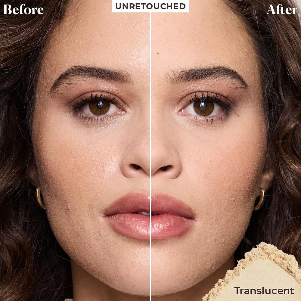 Laura Mercier Translucent Loose Talc-Free Setting Powder Ultra-Blur, Fair to Medium Skin Tones, Translucent Mini Size