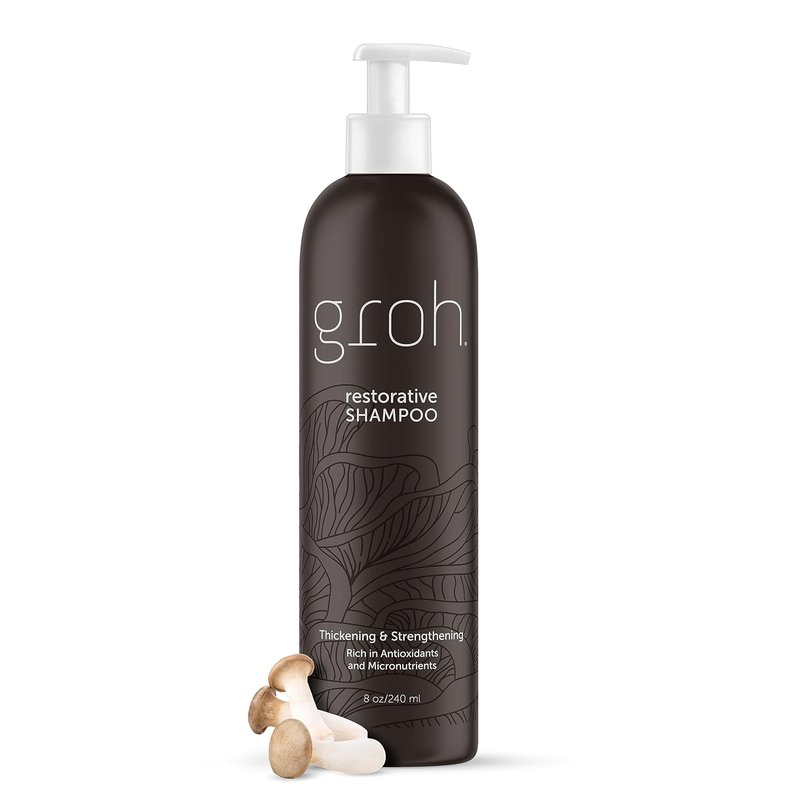 Groh Restorative Shampoo for Damaged Hair - Nourishing 8oz Formula