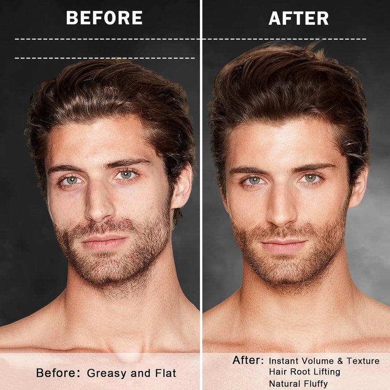 Hair Styling Powder | Lightweight Volumizing Texture Spray for Men & Women - Matte Finish, Ideal for Short to Medium Hair