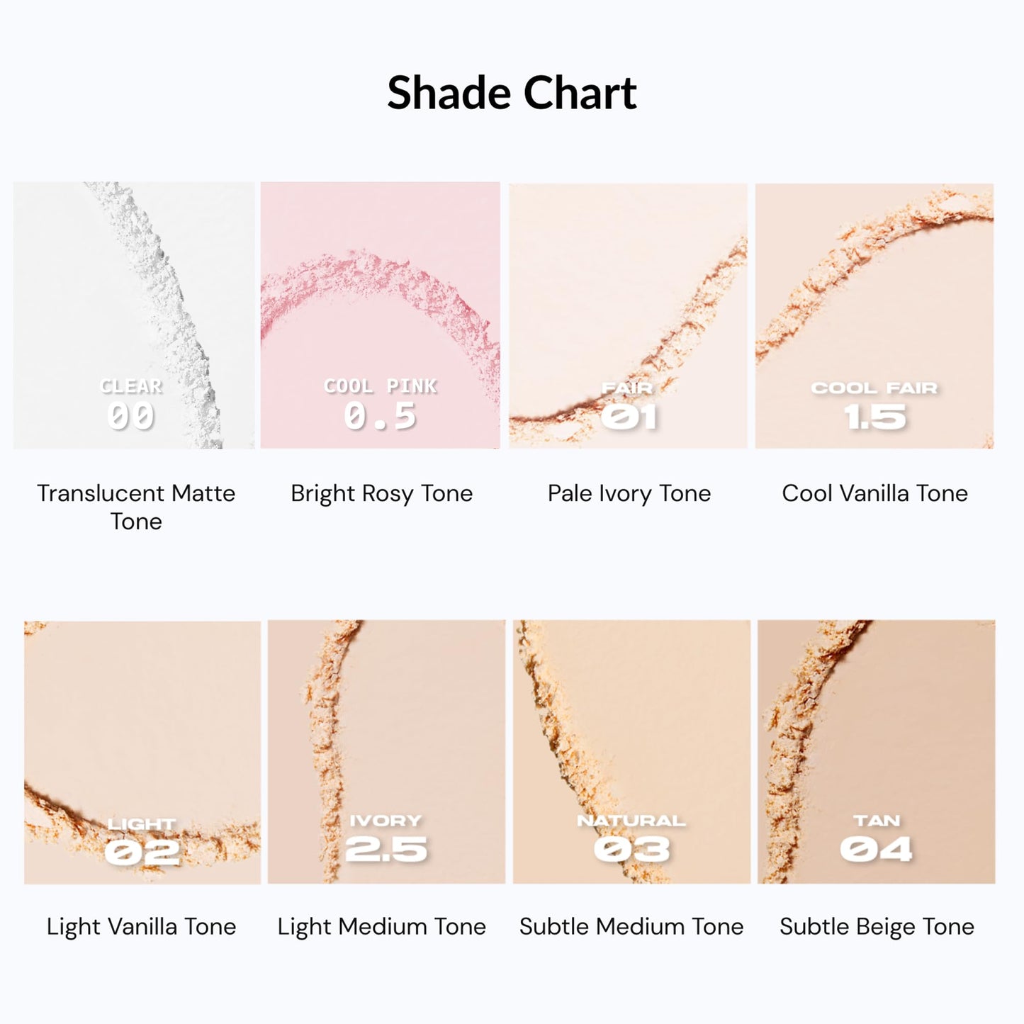 ABOUT TONE Blur Powder Pact 0.32oz - Pressed Powder Compact with Mirror and Puff Makeup Setting Finishing Blurring Natural Translucent Lightweight Face Sebum Oil Control Vegan Formula (03 NATURAL)