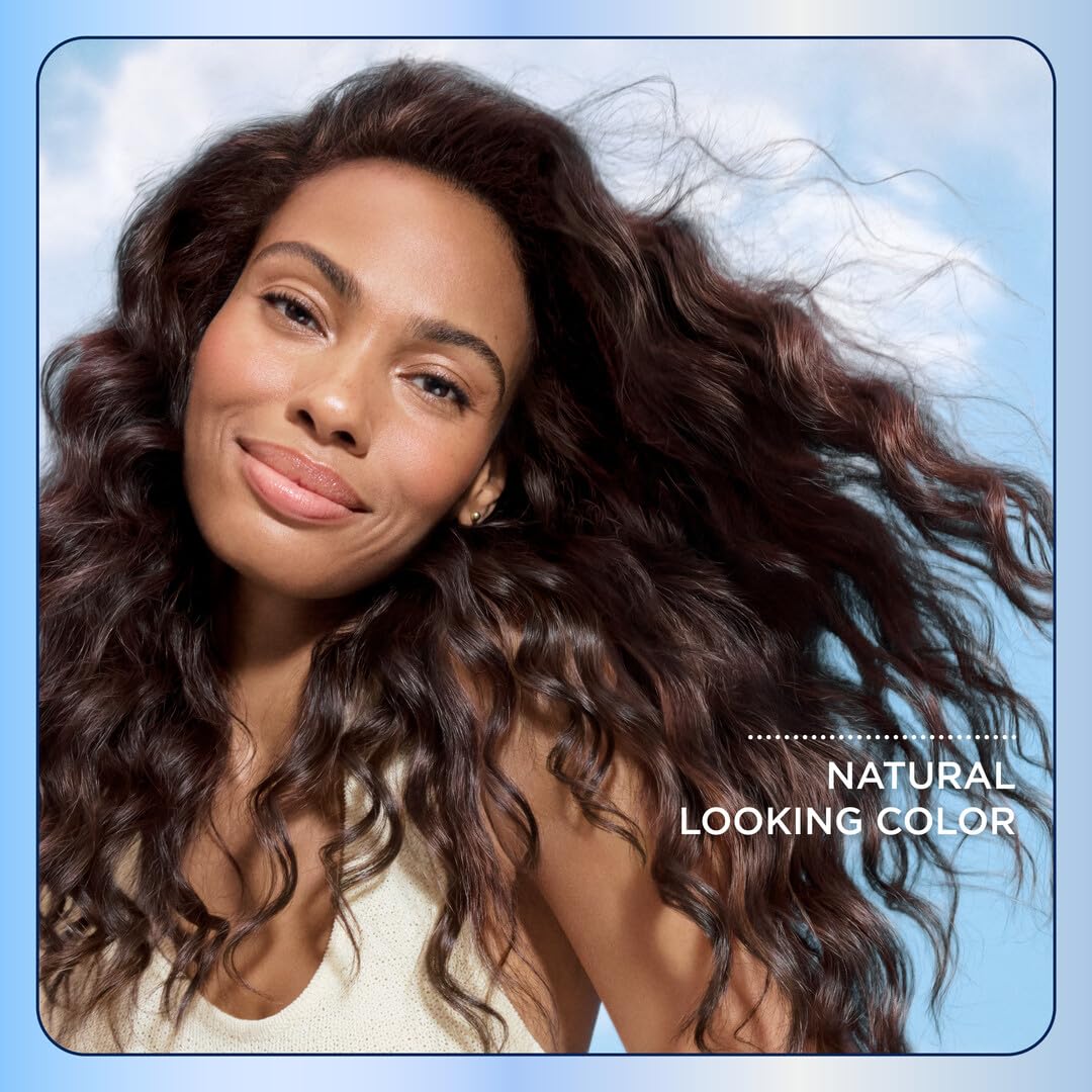 Clairol Nice'n Easy Permanent Hair Dye, 2BB Blue Black | 100% Gray Coverage | Long‑Lasting, Natural‑Looking Color & Shine | Pack of 3