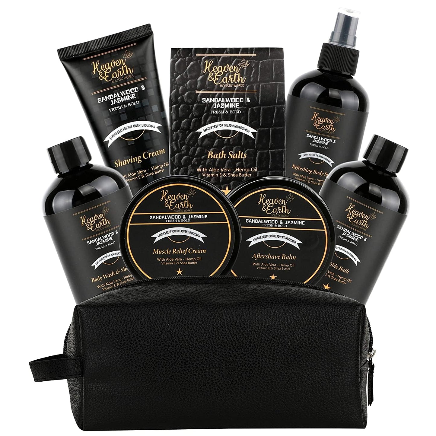 Mens Valentines Gifts Spa Gift for Men Bath and Body Spa Basket