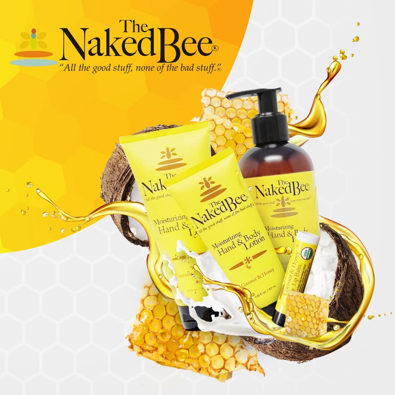 Naked Bee Lavender Foaming Hand Soap - Moisturizing Beeswax Formula for Soft Skin | 12 oz