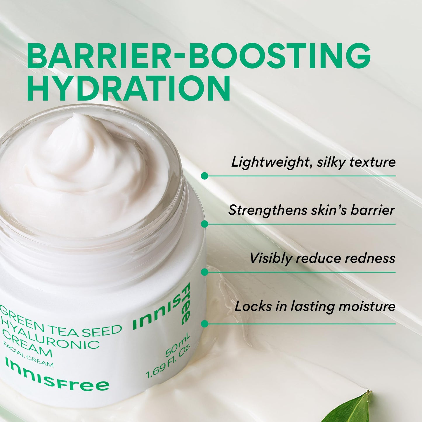 innisfree Green Tea Double Cleanse + Hydrate Trio | Korean Skincare Set with Hydrating Cleansing Oil, Face Wash, and Moisturizer | Gentle Lather | Sulfate-Free | Available in Gift Sets