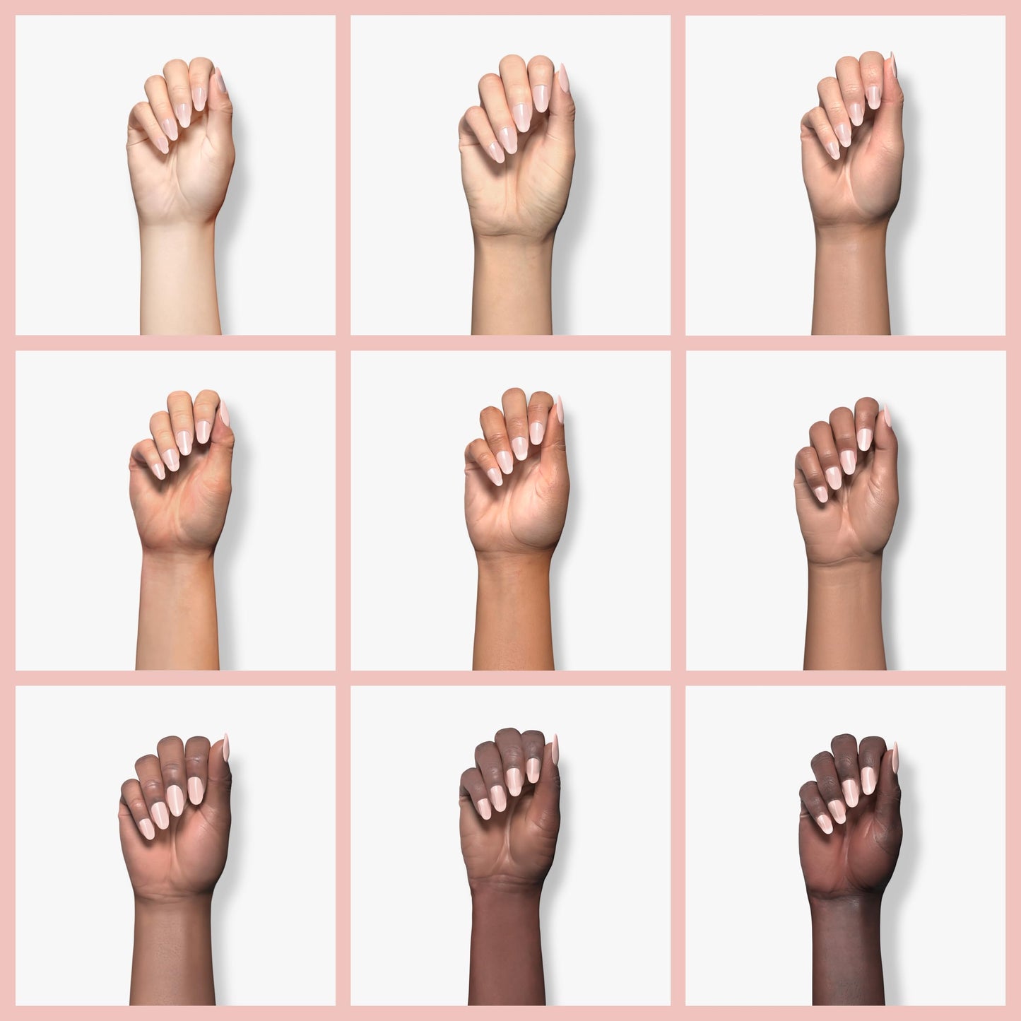 TONES Cover Acrylic Nail Powder – Cover Pink (Soft Nude Pink) | Non-Yellowing Salon-Quality Polymer for Extensions & 3D Art | MMA-Free | Made in USA (1.5 oz)