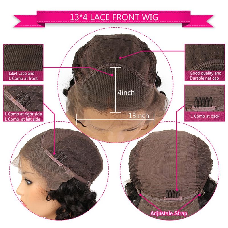 Topnormantic Pixie Cut Short Curly Wigs for Black Women Human Hair #1b/30 13x4 Transparent Glueless Lace Front Wigs Pre Plucked with Baby Hair Brazilian Virgin Hair Ombre Color Curly Bob Wigs 6 Inch