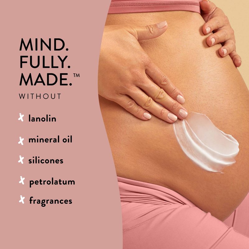 The Honest Company Mama Sweet Curves Moisturizing Body Lotion for Sensitive Baby Skin Plant-Based Shea Butter Avocado Oil 8 fl oz