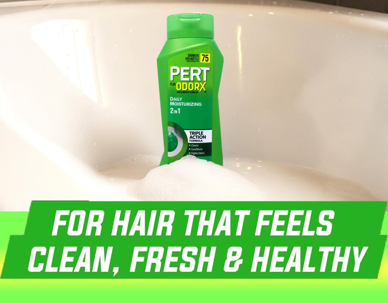 Pert Classic Clean 2 In 1, For Normal Hair, 25.4 Fl Oz (Pack of 2)