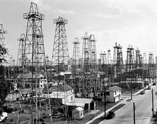 Posterazzi drilling rigs at an oil industry Kilgore Texas USA Poster Print, (18 x 24)
