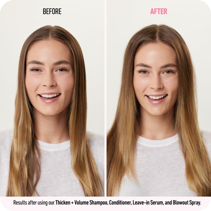 Thickening Shampoo - Rice Water Formula for Thinning & Oily Hair | Volumizing, 8oz