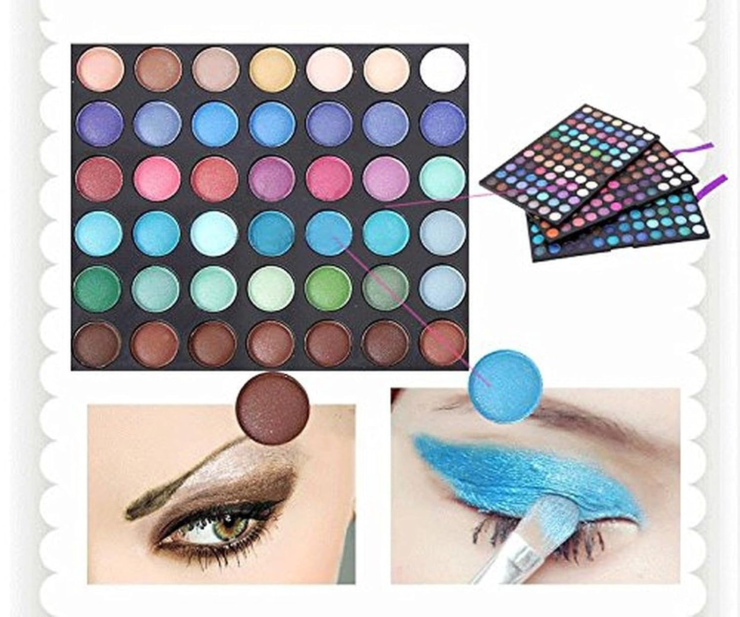 DISAAR 252 Colors Eyeshadow Palette - Professional Matte & Shimmer Makeup for Stunning Looks