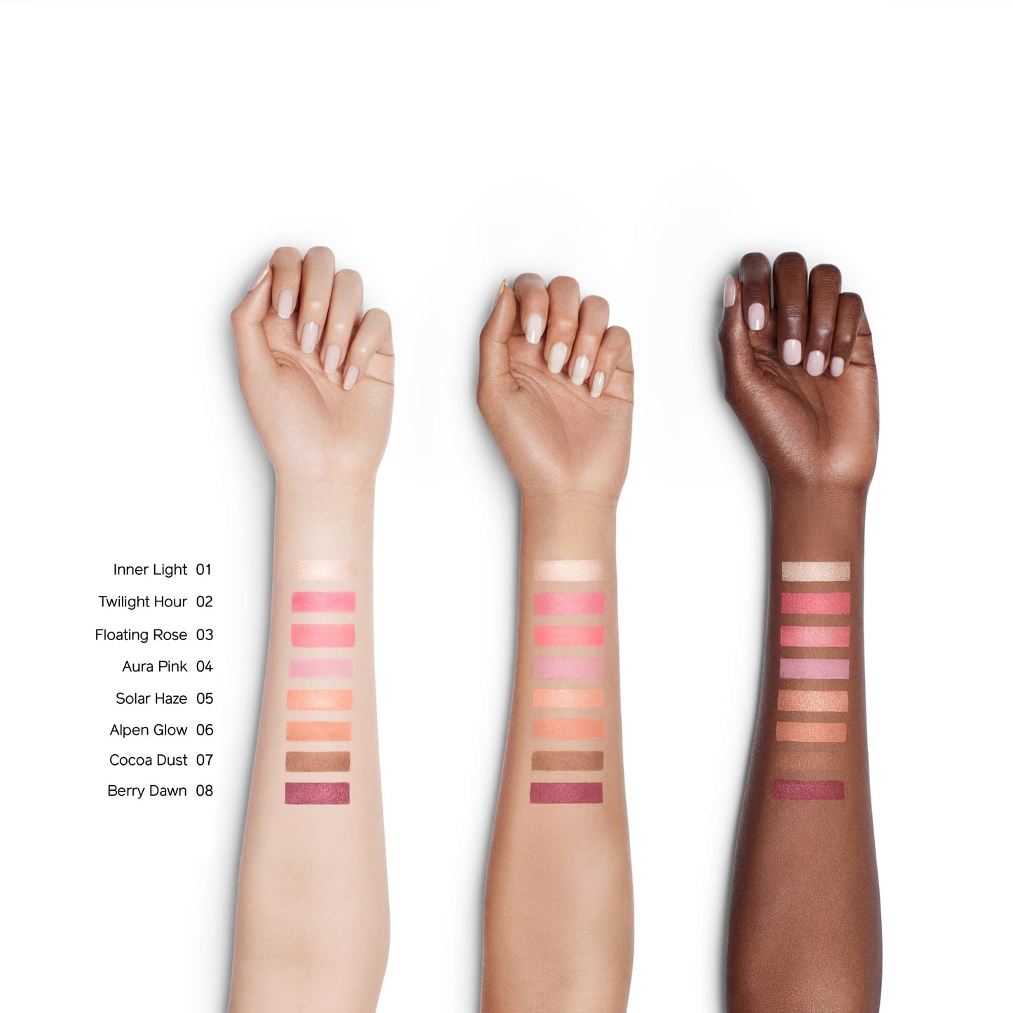 Shiseido InnerGlow Cheek Makeup: Blush and Highlighter, Berry Dawn 08 - Enhances, Highlights & Contours with Airy, Weightless Finish - 8-Hour Wear
