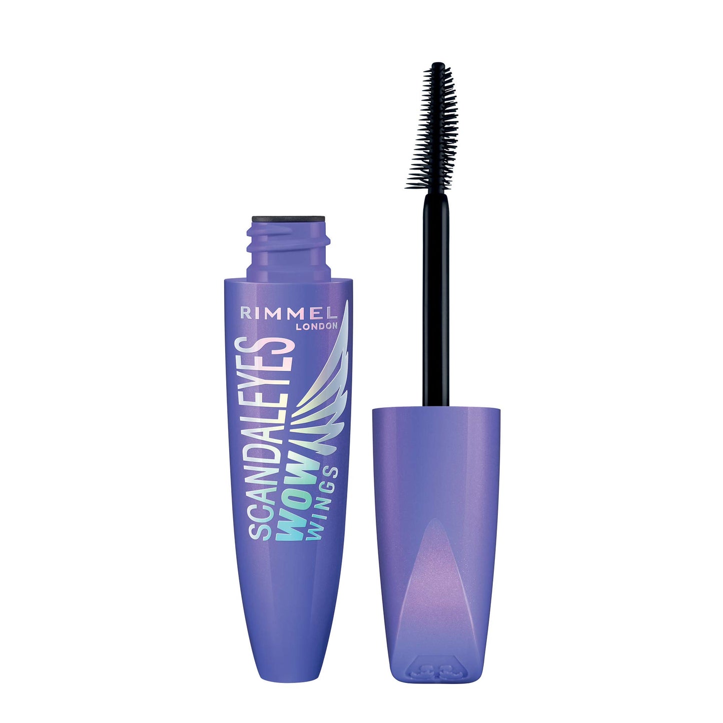 Rimmel Wow Wings Mascara, Long-Wearing, Volumizing, Smudge-Proo, 003, Extreme Black, 0.4oz