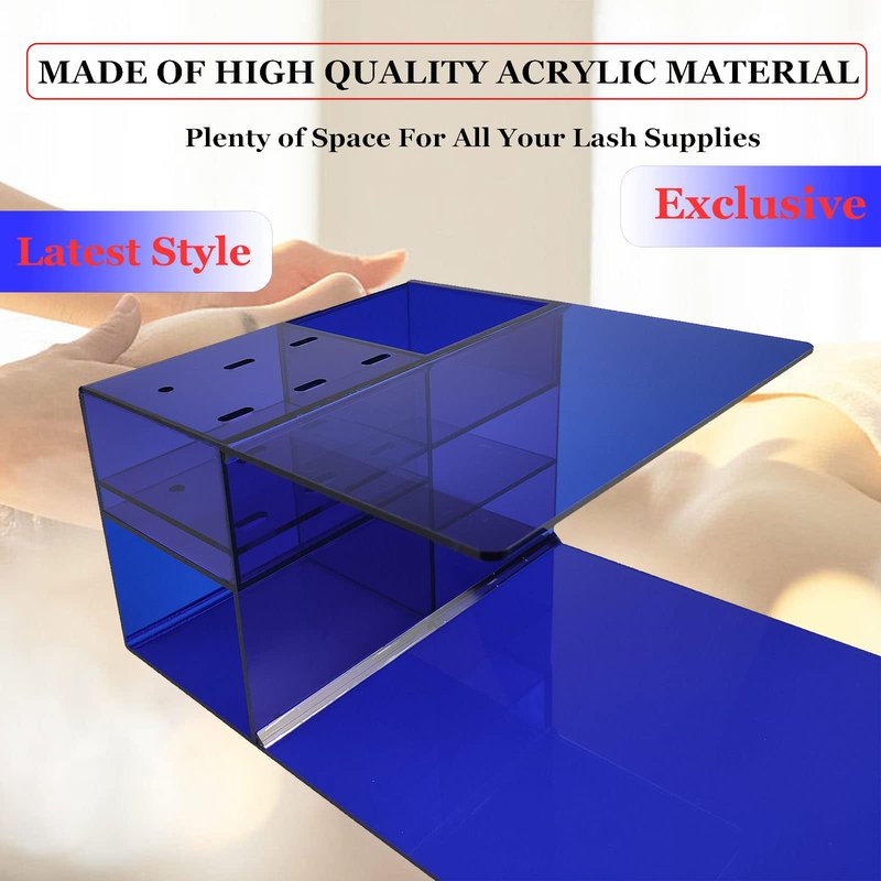Lash Shelf Organizer, Eyelash Extension Pillow Shelf Stand, Must Have for Lash Techs Tray Makes Making Way More Efficient, Faster and Easier.