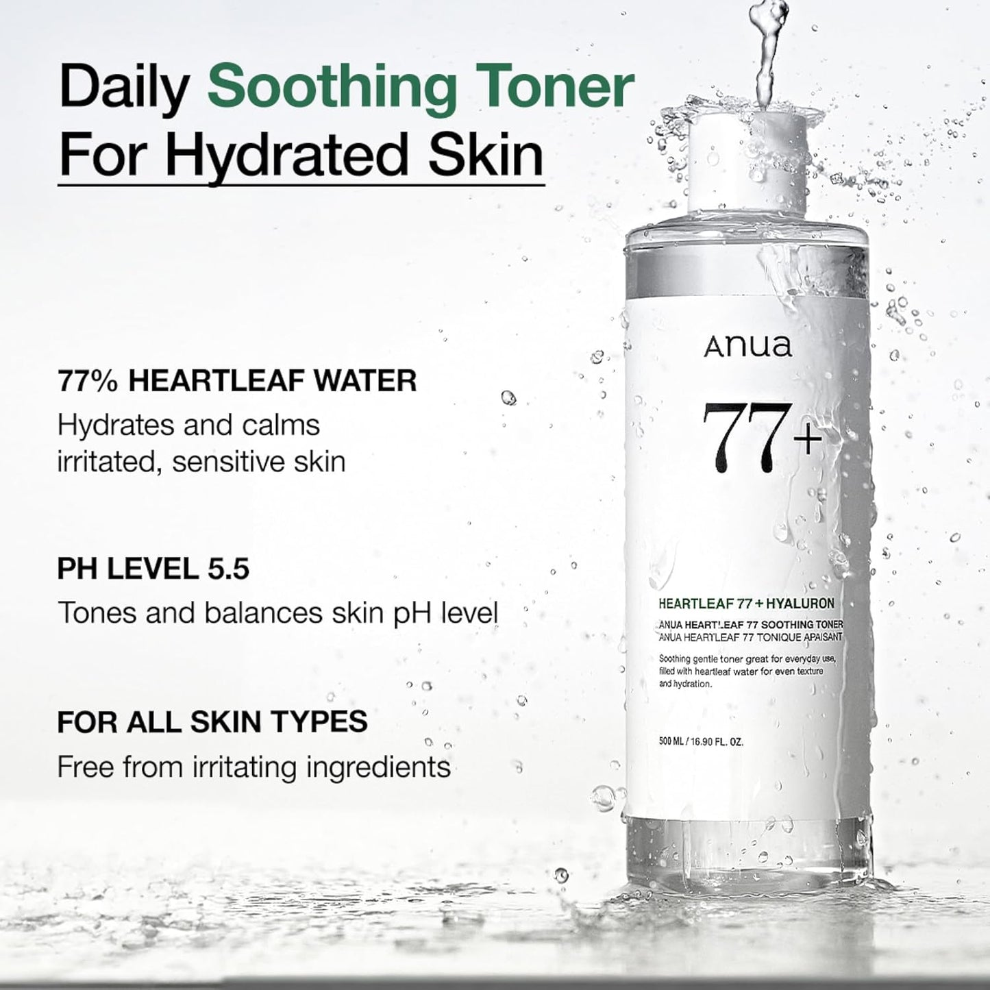 Anua Glass Skin Prep Duo - 10% Niacinamide & 4% Tranexamic Acid Serum | Heartleaf 77 Toner for Glowing Skin, Hydrating & Calming
