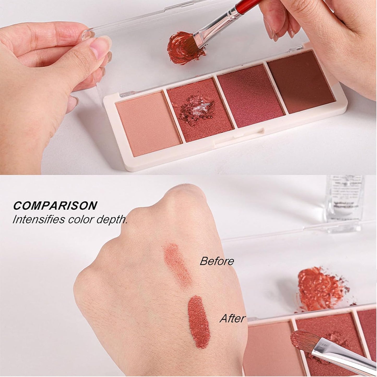 Mixing Liquid Waterproof Clear - Cosmetic Thinner & Eyeshadow Sealer | 9ML Color Enhancer