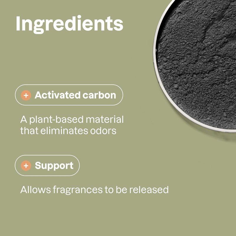 ATTITUDE Air Purifier - Activated Carbon Filter for Pet Odors | Vegan, Lavender, 8 Ounces