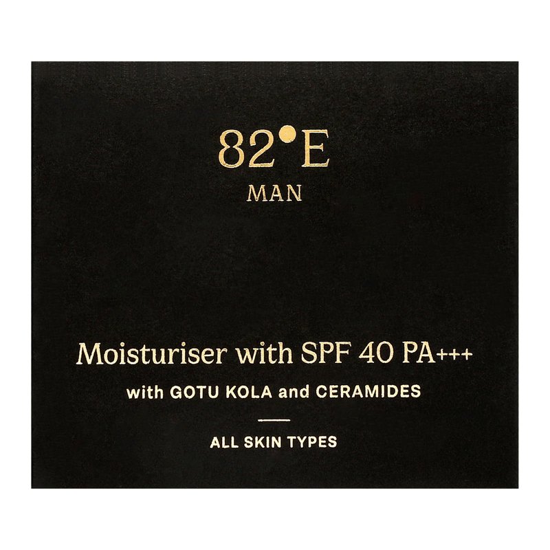 82E Moisturiser With SPF 40 PA Plus for Men - 1.7 oz Moisturizer