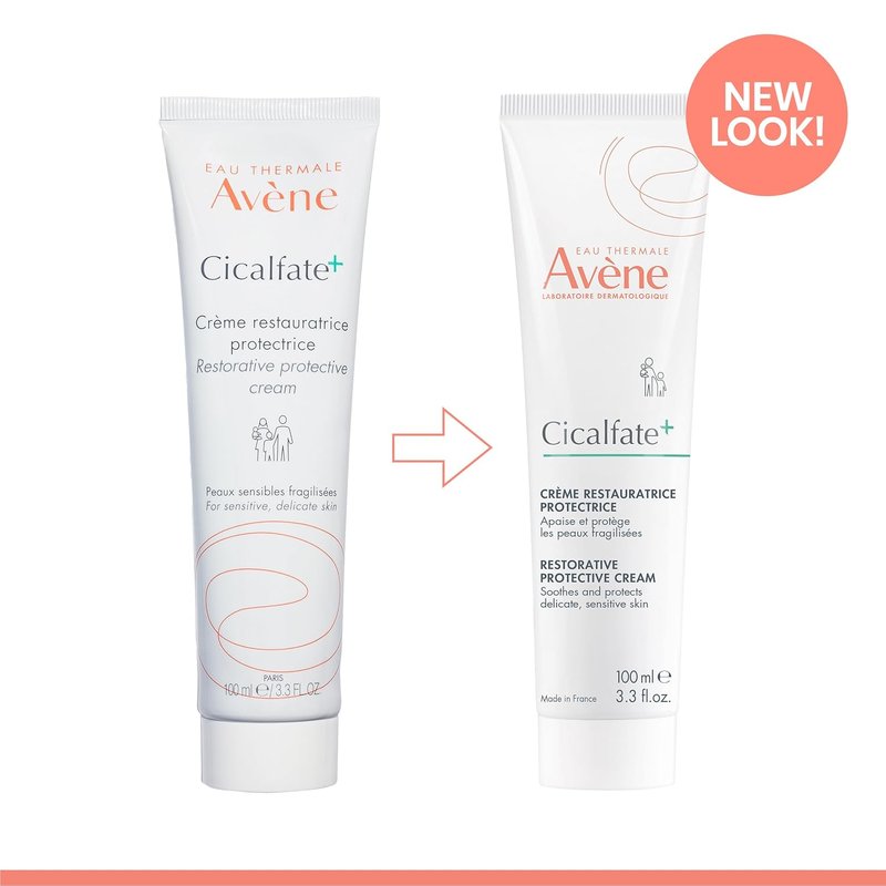 Avène Cicalfate+ Restorative Cream | Face Moisturizer for Sensitive Skin - Restores Skin Barrier, Safe for All Ages