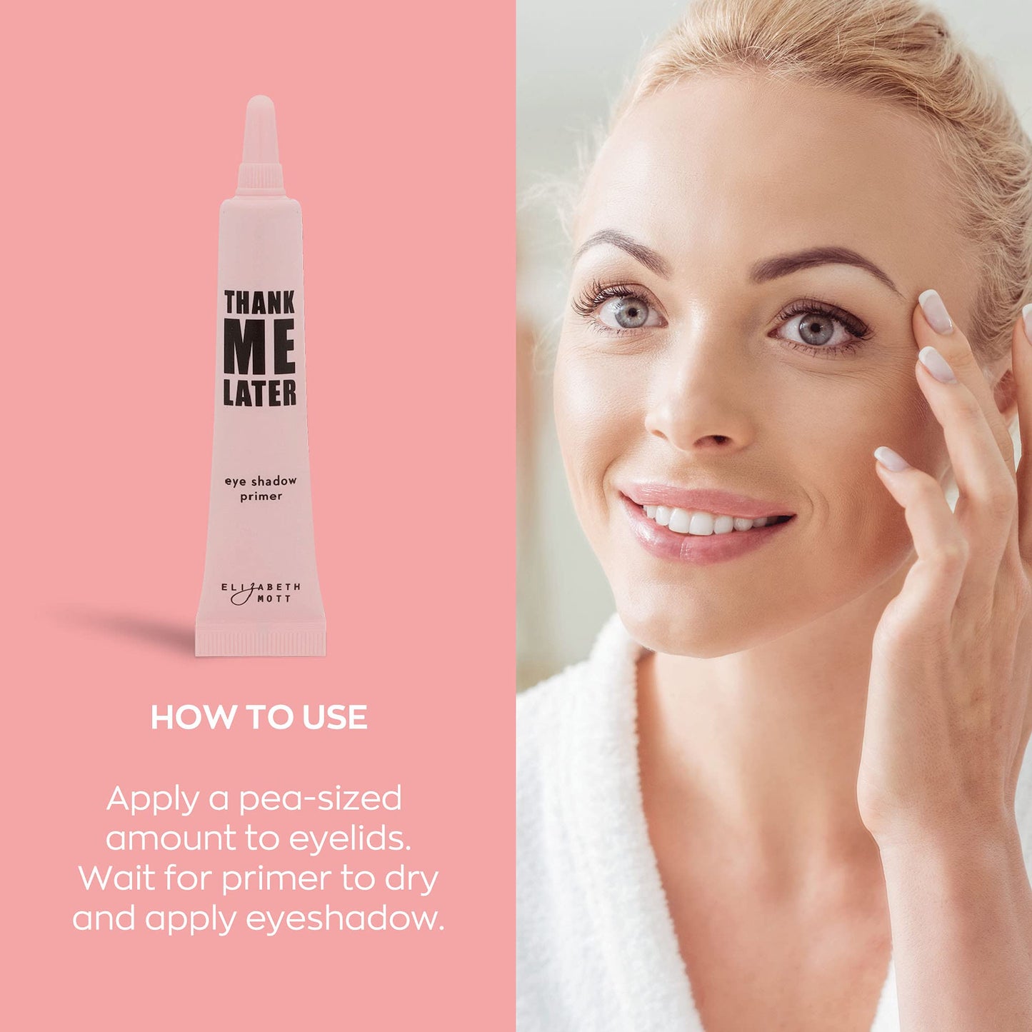 Elizabeth Mott Bundle: Thank Me Later Eye Primer Shadow Base AND It’s So BIG Volumizing Mascara - Cruelty Free