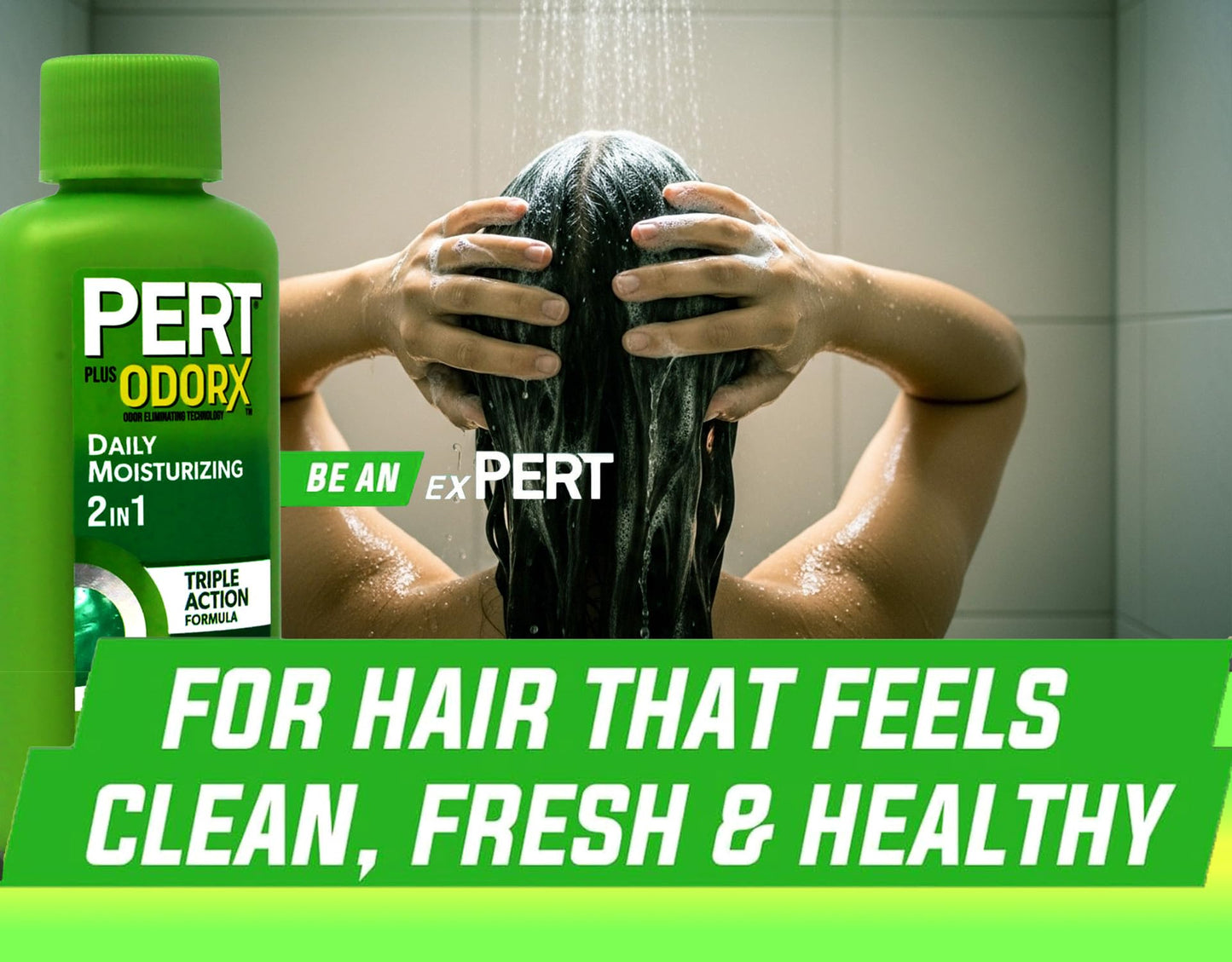 PERT PLUS 2IN1 SHAMPOO, 1.7 Fl Oz (Pack of 36)
